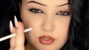 Vogue Cigarettes & Glossy Lips