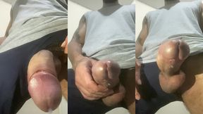 seu homem gozando gostoso. nunca falta leitinho!