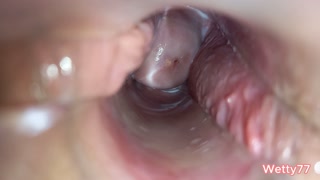 Inside my girlfriend's vagina