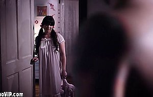 Horny stepbro takes his shy teen stepsisters virginity