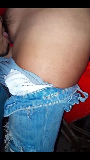 My Sister-in-law, All and Partying, Opened Her Legs to Fuck in the Street and I Came Inside Her Hot Pussy.