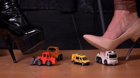 Crushed Minicars (FULL HD) – Lady Olga And Lady Jaqueline