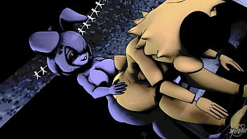 Goldie is yet again used as a toy. [fnaf nsfw]