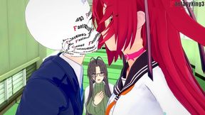 shinmai maou ntr testament - mio naruse and chisato hasegawa love traingle hentai ntr