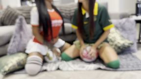 football vs rugby threesome ft shadow dimitri & aaliyah yasin