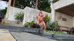 OUTDOOR Domination fucking in the sun