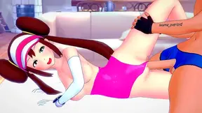 Rosa Powers Up Her Pleasure with Steamy Solo Training in Bikini – Pokmon Heat