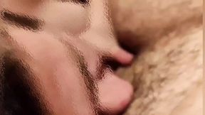 My wife Eva likes how I lick he hairy pussy