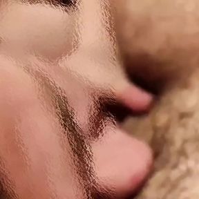 My wife Eva likes how I lick he hairy pussy