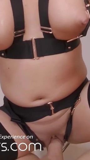 Jaw-dropping moment from &quot;VR BANGERS, Hot Busty Redhead Widow XXX Parody&quot;