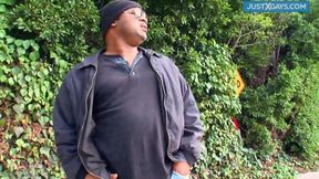 Smart gay gets rammed in the ass by a bad boy