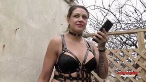 Dez Desire & Katharina Lehner vs Niko: Bounty Hunters Capture The Creeper ( MMA style double beatdown, punching, kicking, Scissorholds, knockouts, foot domination, face sitting, trampling, muscle domination, bondage & beatdown)