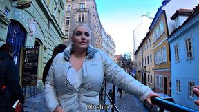 HUNT4K. Big-boobied MILF welcomes unknown man in twat, not husband