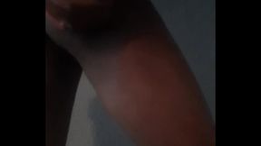 Twerk Fest: Busty Ebony Babe Shows Off Seductive Red Thong