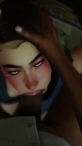 Naughty girl is getting her dripping hole stretch by her ex in the woods - The sims 4   Clip 1