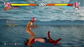 Alisa Ignites Desire with Seductive Striptease in Hot Tekken XXX Fantasy