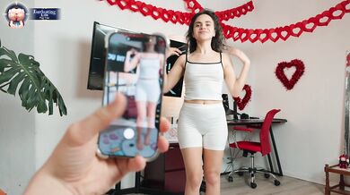 POV Stepsis Sports Challenge Photoshoot – Turned Into Hard Fuck