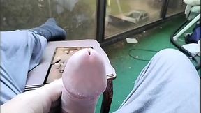 Finnish gay jerking at his home in Kuopio town