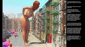 Big Apple Fantasy: 3D Cartoon Lovers Ignite in Steaming Passion