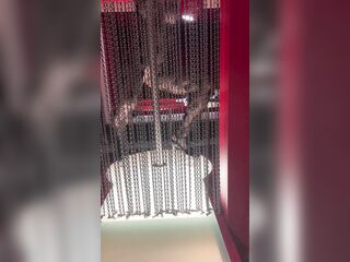 Escort dancing and riding client's dick in motel