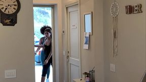 Italian guy gets the wrong hotel room and we end up in a threesome