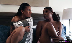 Destiny Mira and Ameena Green agrees to let Mighty Dee watch their lesbian sex
