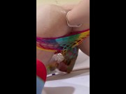 ..horny misstress fisting stepbros ass,  میسترسم فیستم کردو دستشو تا مچ کرد تو کونم...