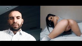”Step Daddy makes teen stepdaughter masturbate & spank herself”