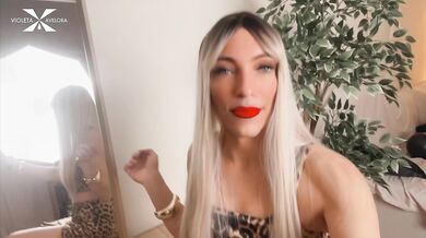 Satin Leopard sluts in high heels