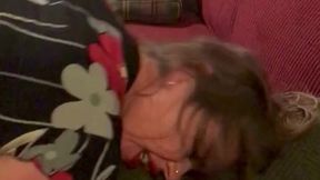 Fucking my self telling my guest to wait his turn to fuck me