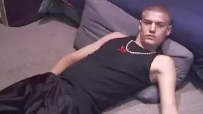 Amateur Lance Jerking Off