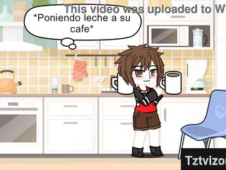 Hunk masturbates during the time that thinking about his massive dream (Gacha Club)
