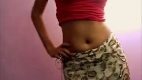 Nice solo with me dancing and shaking my cute belly