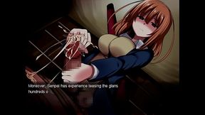 Demon girl oppai gets pounded in animated RPG Maker game