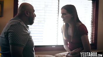 Distraught pregnant teen manipulated and pounded by BFs stepdad