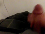 18 Year old guy has a hard orgasm