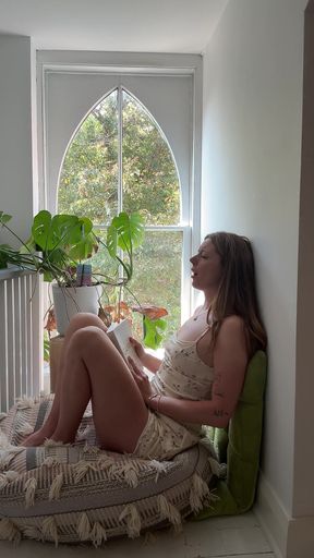 Trying to Read While Holding Back an Orgasm!