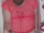 Little ABDL Sissy Femboy Throbbing Dildo Toy Hot Wet and Wild Foxy Peg My Ass! Cloth Adult Diaper P1