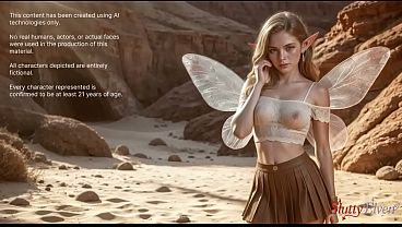 I was lost in the desert, but a sexy elf found me and fucked me [AI]