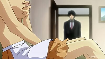 Caught My Step Mom Masturbating with Porn - Hentai Uncensored [Subtitled]