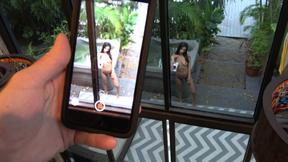 ”Whats not to love about a babe making selfies for you”