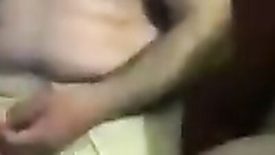 Asian babe gets wild with a huge dong on webcam while daddy watches