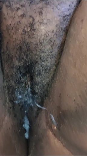 Cuckold catches cheating wife with pussy full of cum   Clip 1