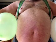 4 balloons 3 rubber 1 human