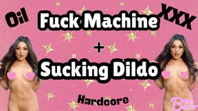 Custom: FuckMachine + Sucking Dildo!