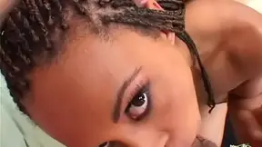 Ebony Babe Sunshine takes Mexican Dick up her ass - ANAL