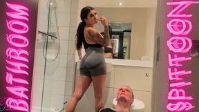 Bathroom Spittoon! Ft Miss Roper - HD MP4 1080p Format