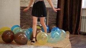 Irene popping in the sandals