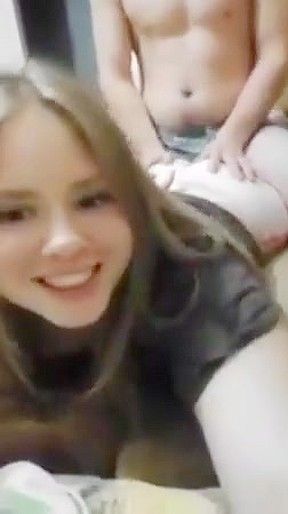 Russian college girl fucking in periscope