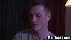 MaleIcons.com - Billy Santoro kisses fuck buddy then rides hard
